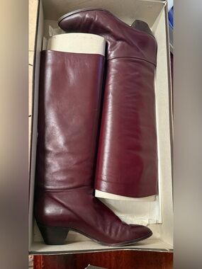 Vintage Hana Mackler Made in Italy Leather Boots – Women’s 6.5 B – Rare